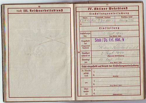 116th (Windhund) Panzer div Wehrpass