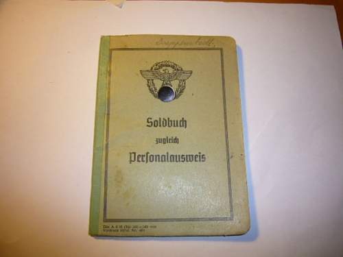 Polizei Soldbuch help ---