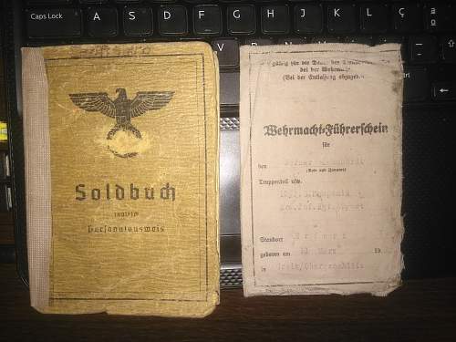 Soldbuch 15th I.R. (mot.) (15th Panzergrenadiers), 29th Panzergrenadier Division