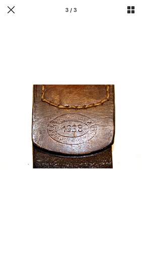 German buckle captured