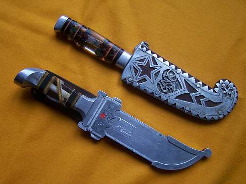 Trench art soviet knifes. Very nice work!