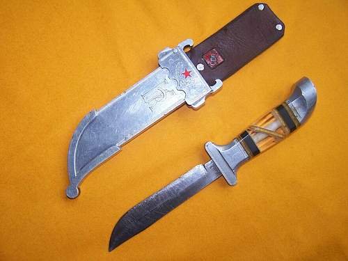 Trench art soviet knifes. Very nice work!