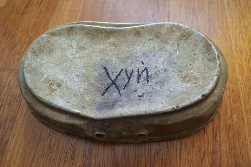 Mess Kit signed &quot;DICK&quot;