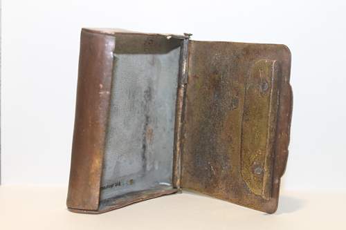 Soviet Trench Art Cigarette cases