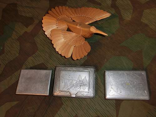 Soviet POW trench art from Norway