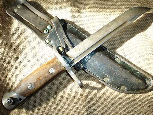 Trench art soviet knifes. Very nice work!