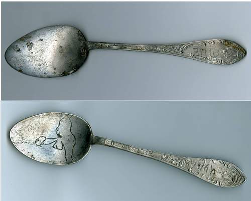 Just a soldier's spoon-Wolchow front