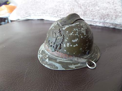 Interesting Russian helmet Ink well