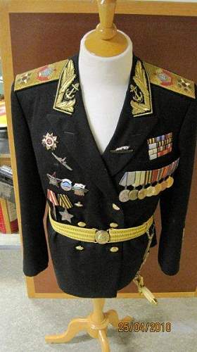 Admiral of the Fleet Tunic and Hat