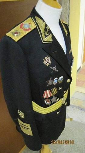 Admiral of the Fleet Tunic and Hat