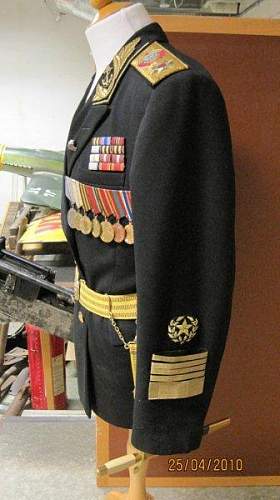 Admiral of the Fleet Tunic and Hat