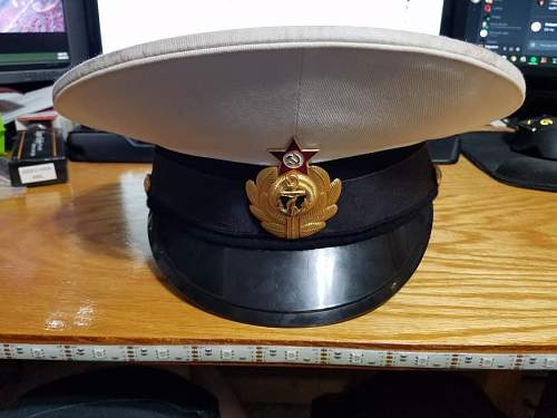 Soviet Naval Officer Cap
