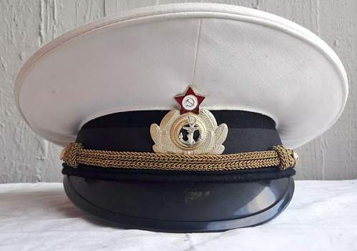 Soviet Naval Officer Cap