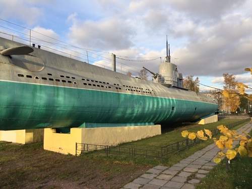 Soviet Submarine at Primorsky, St Petersburg