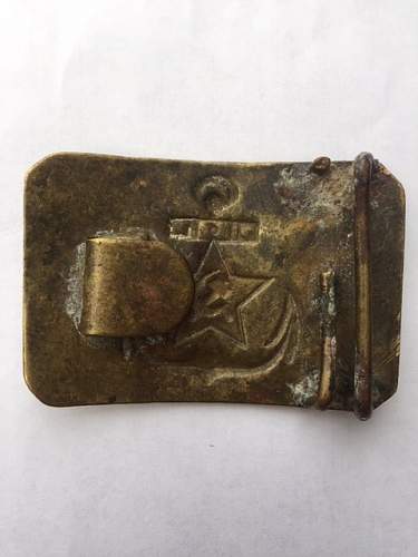 Wartime Navy Buckle