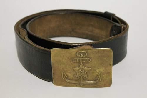 Wartime Navy Buckle