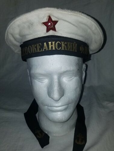 White topped Soviet navy Beskozirka authenticity