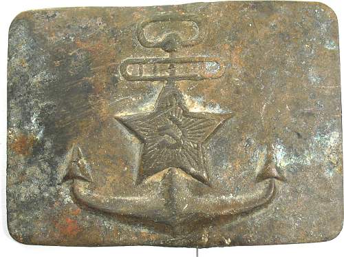 ww2 period navy buckle ...