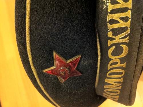 60's soviet navy hat?