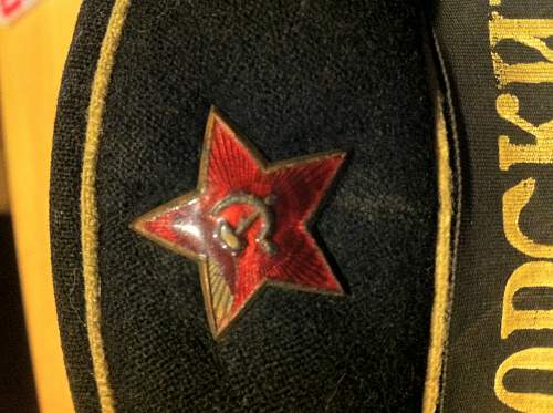 60's soviet navy hat?