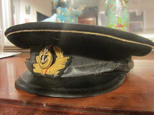 RKKF officer visor cap