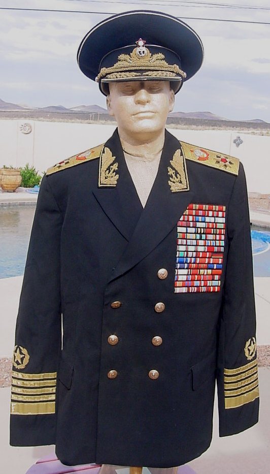 Admiral of the Fleet Tunic and Hat