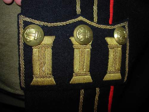 Navy Officers uniform + medals + documents