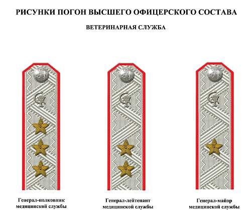 Rank insignia of Soviet navy 1943 year