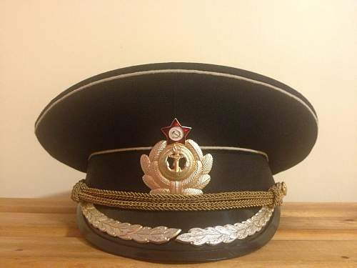 Soviet Navy Visor Hat