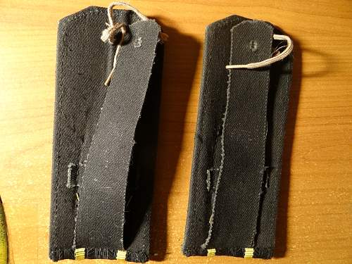 USSR naval officer shoulder straps .