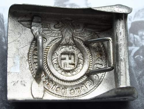 SS steel buckle by Overhoff