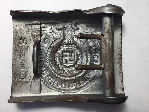 RZM 155/40 SS Belt Buckle - Real or Fake?