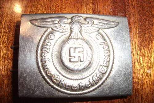 SS Belt buckle - Real or Fake - Help needed