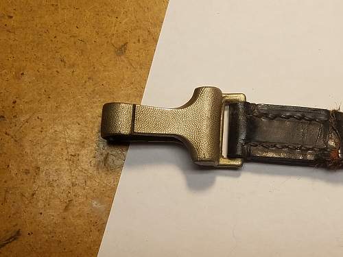 SS Belt, Buckle and Cross Strap for possible purchase - Wisdom and guidance appreciated!