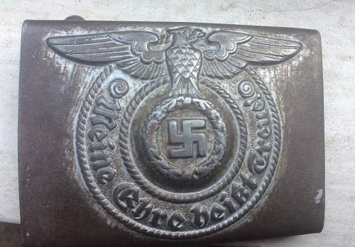 IS this waffen ss belt buckle  original ?