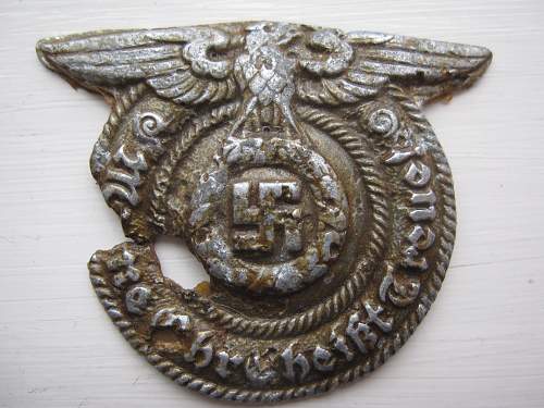 Beautiful Waffen SS buckle (relic)