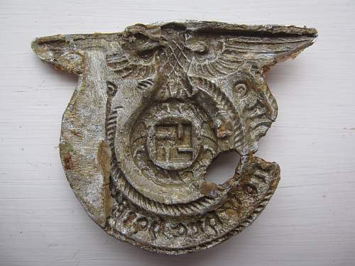 Beautiful Waffen SS buckle (relic)