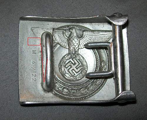 SA Wehrmannschaften belt buckle