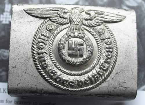 SS buckle help ID