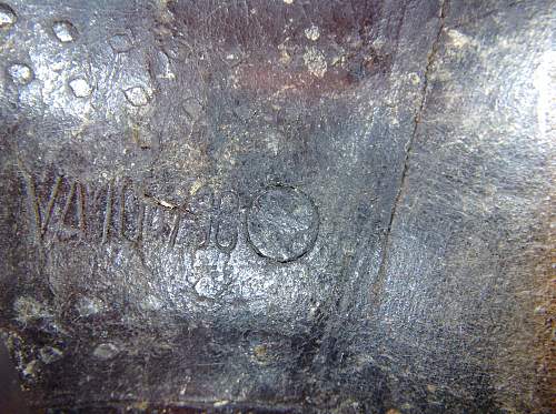 SS leather markings ( belt &amp; cross straps D rings Brocades etc)