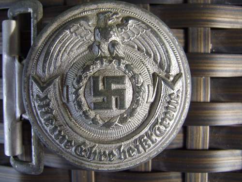 Two SS Officer's buckles