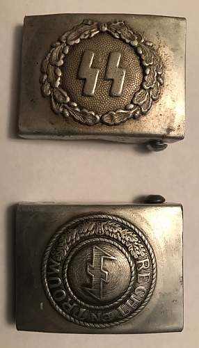2 Belt Buckles - Comments Welcomed - Appreciate Other Comments On Other Posts