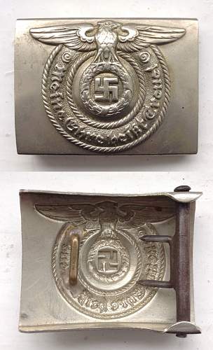 Cracked Wing SS Buckle - maker ?