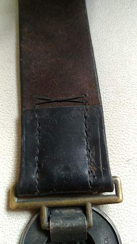 SS Officers Belt with buckle - real or fake? Please help!