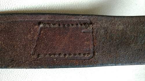 SS Officers Belt with buckle - real or fake? Please help!