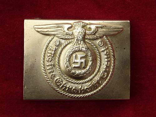 Early Nickle Silver SS buckle