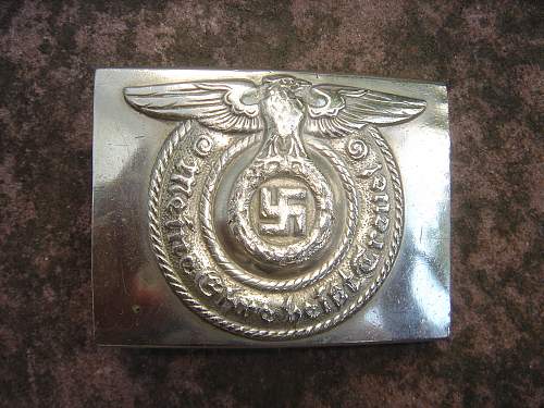 Early Nickle Silver SS buckle