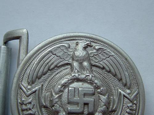 SS Officer Buckle