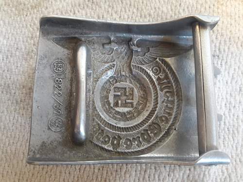 Buckles ss 822/38 and 822/37 ss