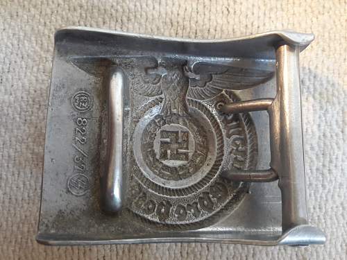 Buckles ss 822/38 and 822/37 ss